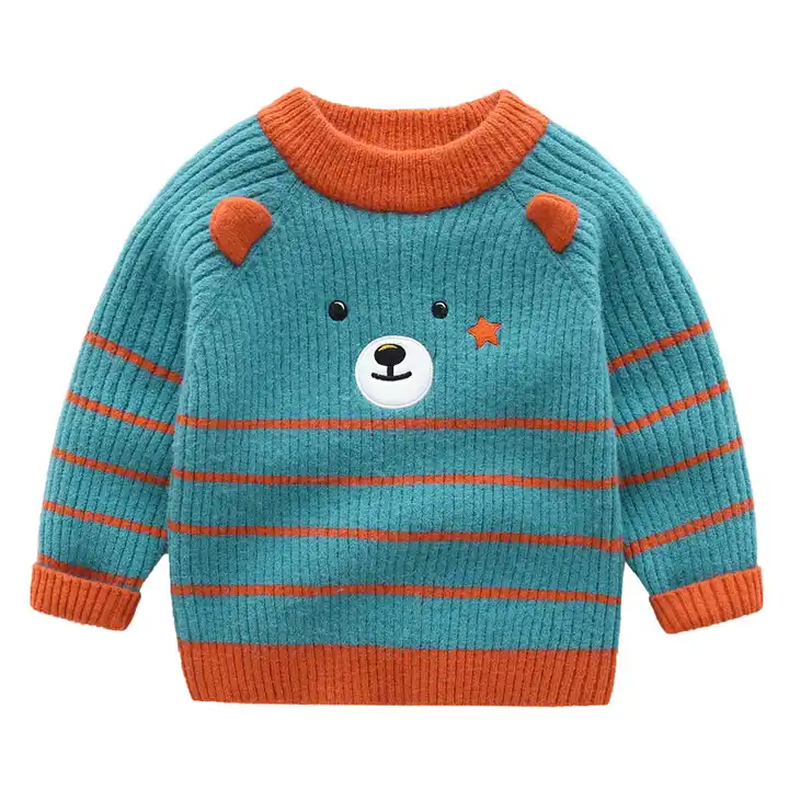 Pullover Cartoon Baby Knit Sweater