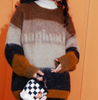 Girl\'s Plush Loose Sweater