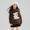 Girls\' Cartoon Pullover Sweater