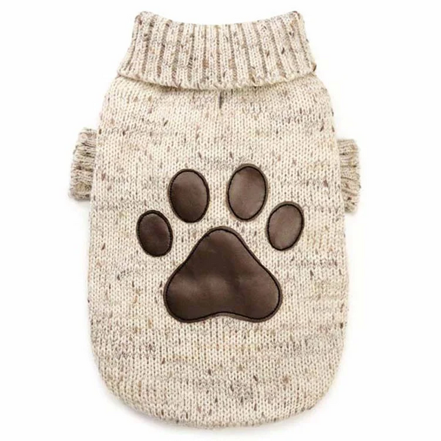 Dog Sweater With Leather Claws