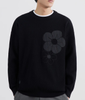 Men\'s Floral Embroidered Sweater