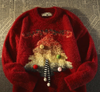 Christmas Tree Red Sweater