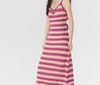 Striped Halter Knit Dress