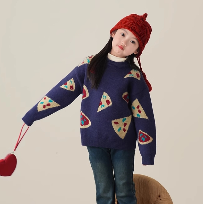 Children's Slouchy Knit Sweater