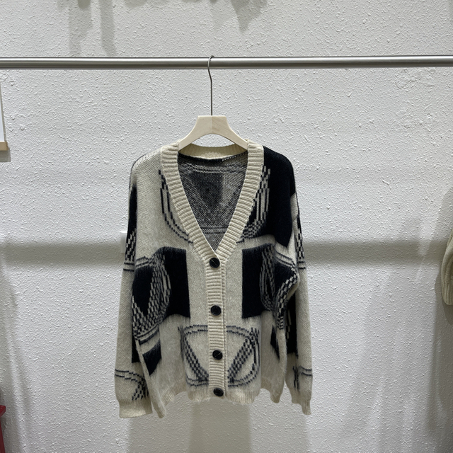 Mid-length Vintage Ladies' Sweater