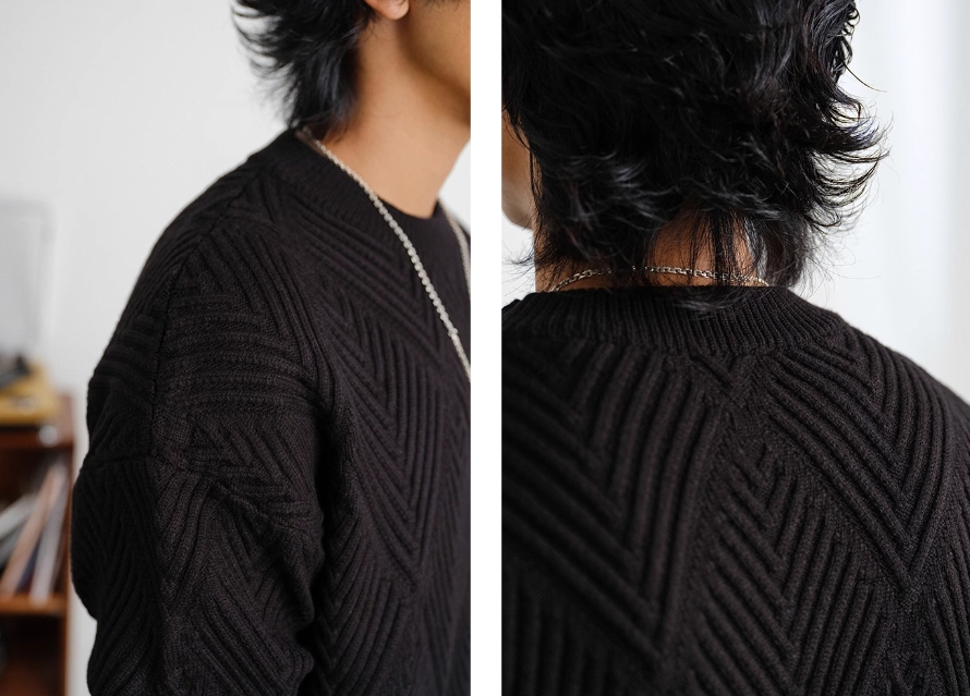 Loose Sweater black