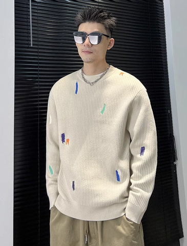 Men's Simple Pullover Sweater