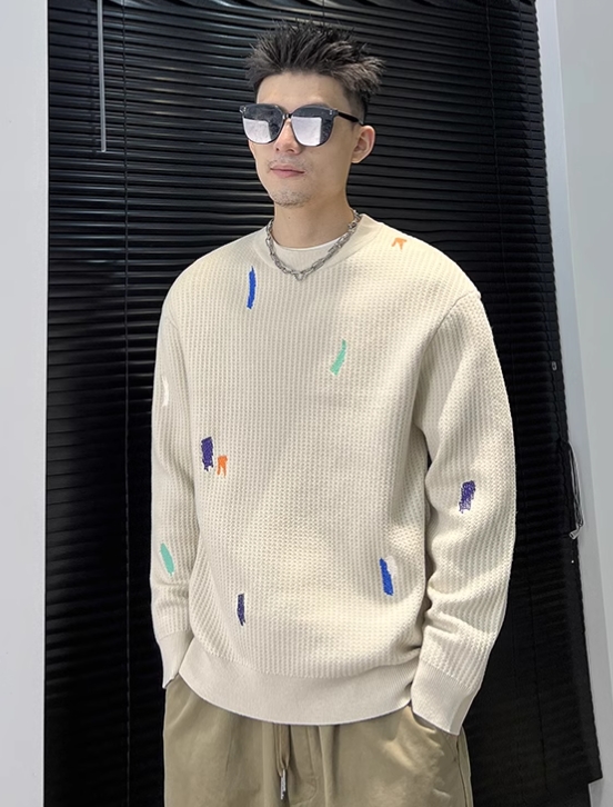 Men's Simple Pullover Sweater