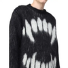 Fuzzy Jacquard Pattern Men Sweater 