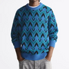 Striped Jacquard Sweater Men