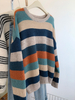 Women\'s Winter Striped Pullover Sweater