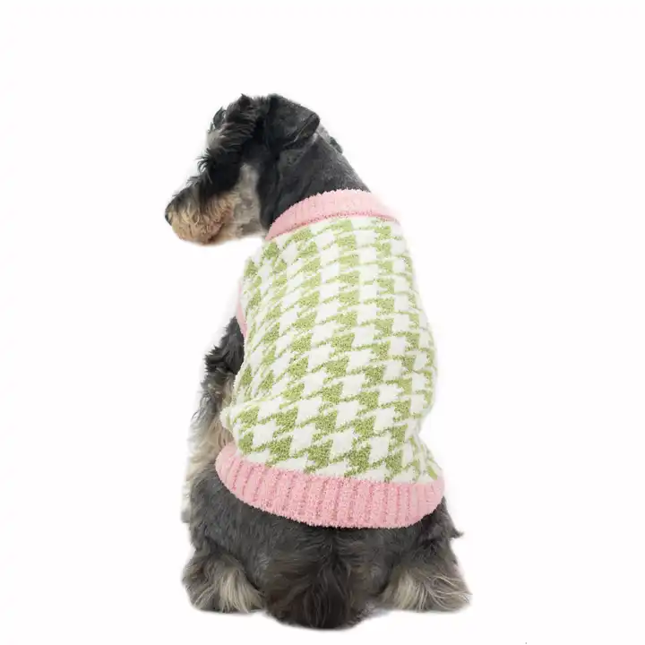 Sweter z dzianiny dla zwierząt domowych