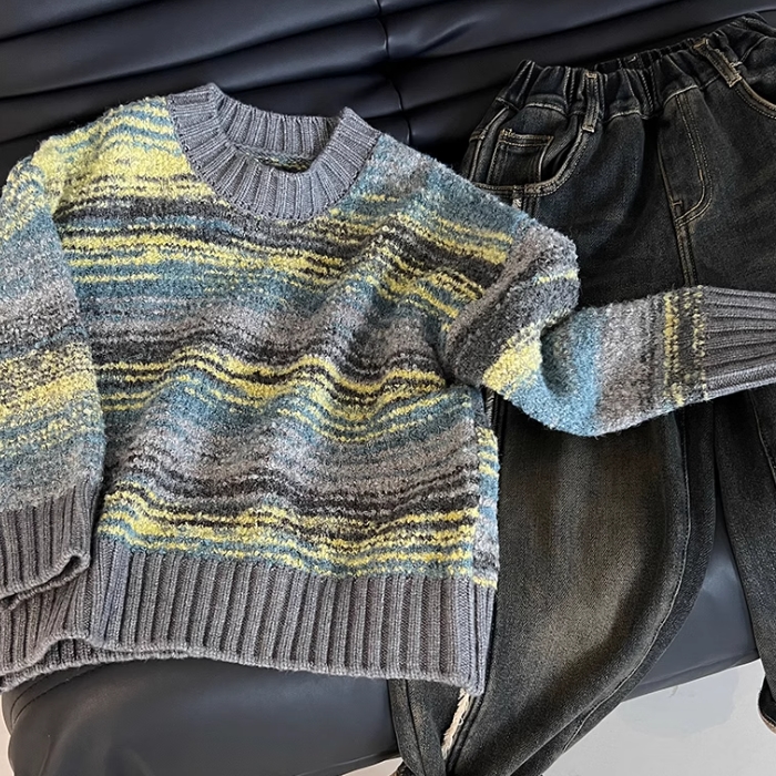 Kids' Slouchy Style Sweater details