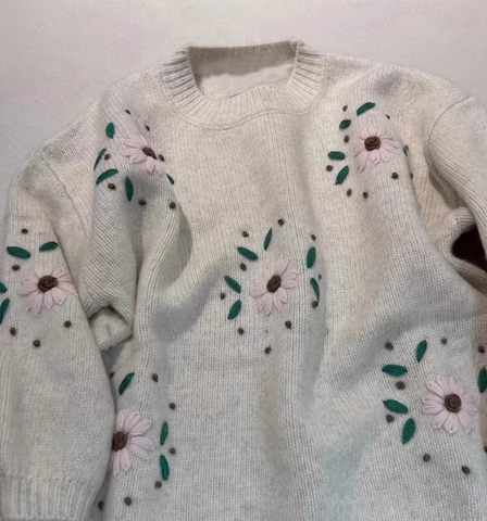Girls Pullover Sweater Thickening