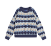 Women\'s Colorblocked Vintage Sweater