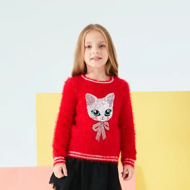 Cartoon Kids Knitwear Sweaters