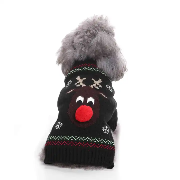 Unique Designer Cashmere Sweater Four Legged Fashion Pet Dog