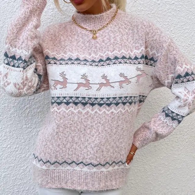 Knitted Women's Christmas Sweater