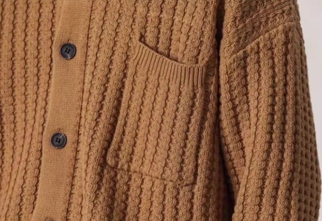 Vintage Men's Cardigan Sweater