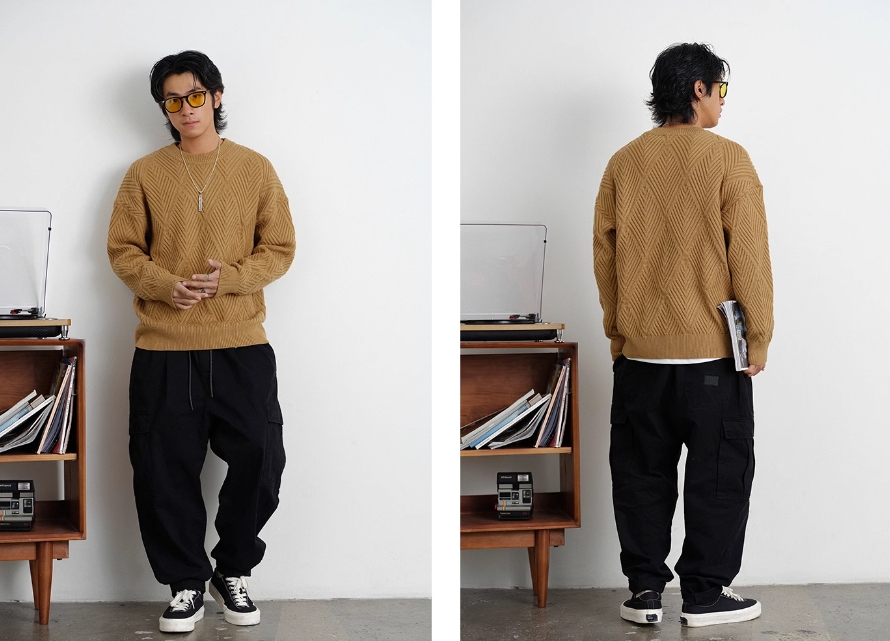 Men's Casual Loose Sweater