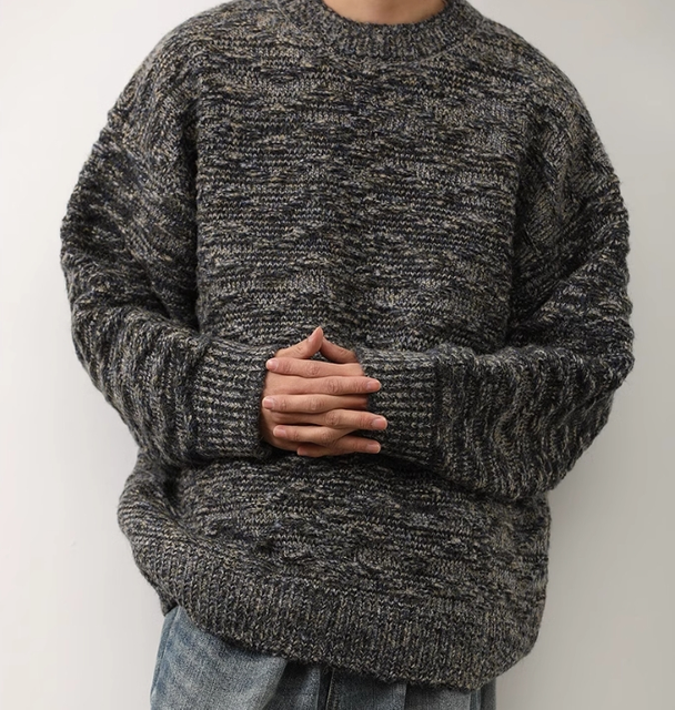 Men's Vintage Crew Neck Sweater