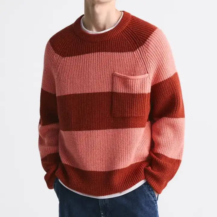Loose Knit Sweater Men