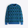 Striped Jacquard Sweater Men