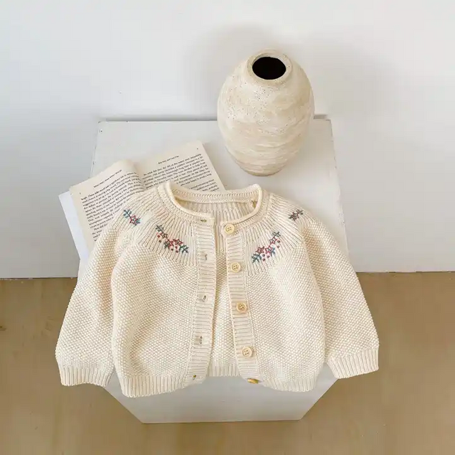 Kids Cardigan Knitted Sweater