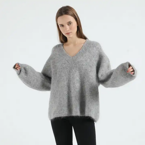 Cashmere Pullover Women Sweater Unisex