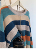 Women\'s Winter Striped Pullover Sweater