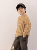 Boys\' Brown Pullover Sweater