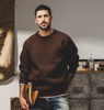 Men\'s Vintage Embroidered Sweater