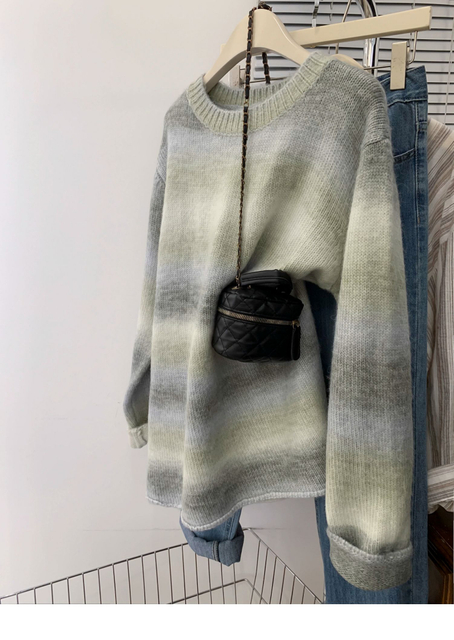 Striped Loose Women‘s Sweater