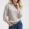 Cotton Turtleneck Loose Women Sweater