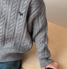 Children\'s Crew Neck Knitted Sweater