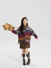 Girl\'s Circle Yarn Sweater