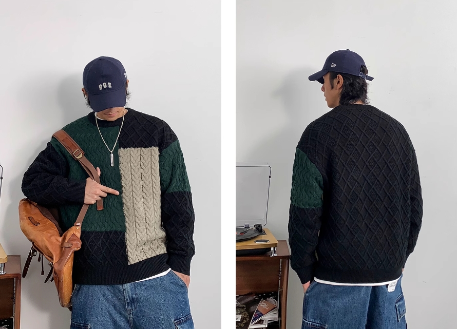 Loose Men's Sweater