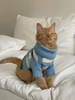 Blue Cute Pet Sweaters