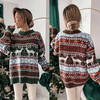 Christmas Knitted Pullover Long Sleeve Sweater