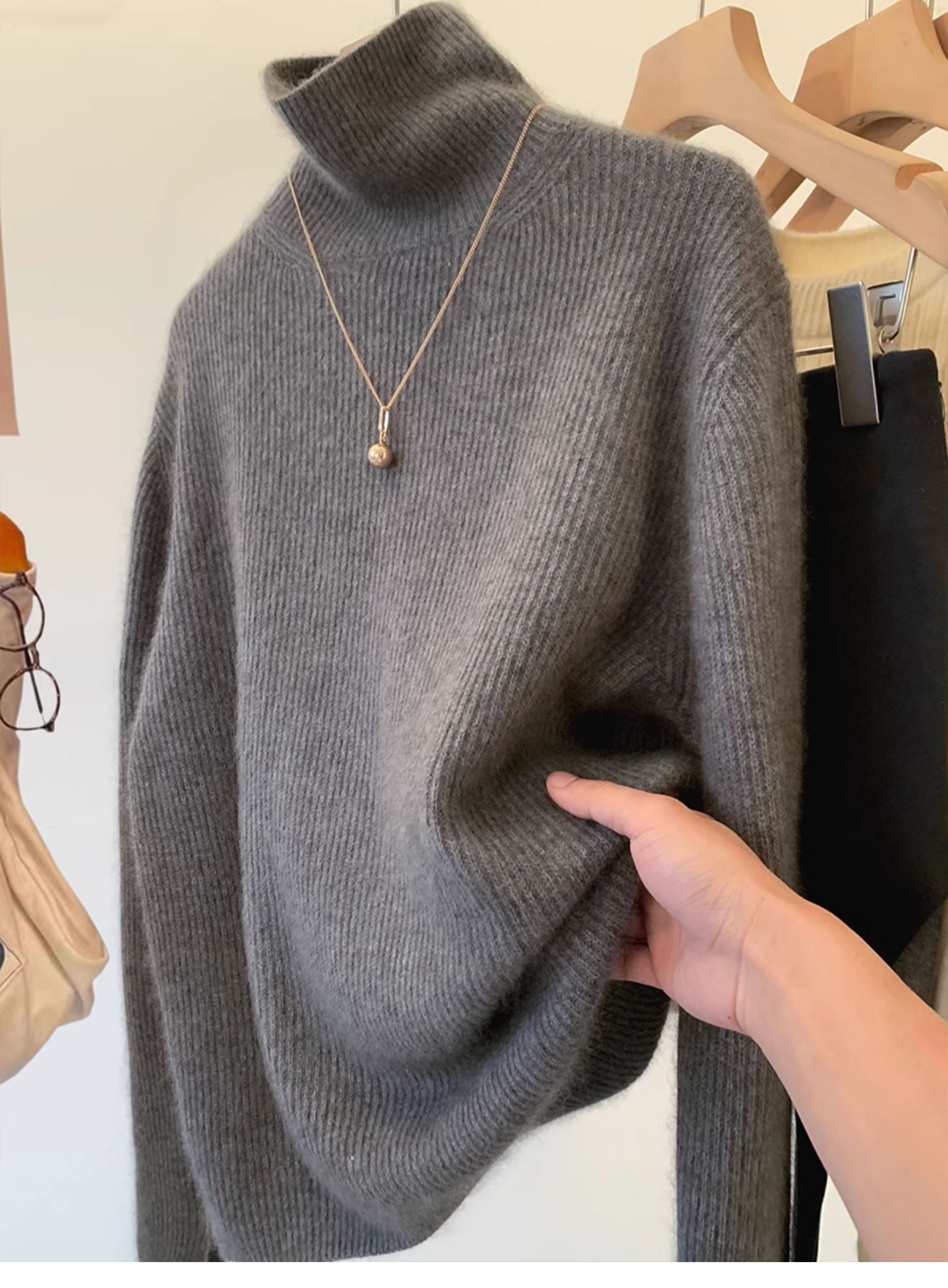 Gray Sweater for Women