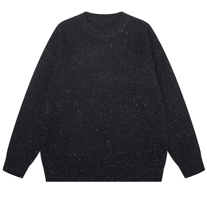 Men's Crew Neck Knit Pullover Sweater