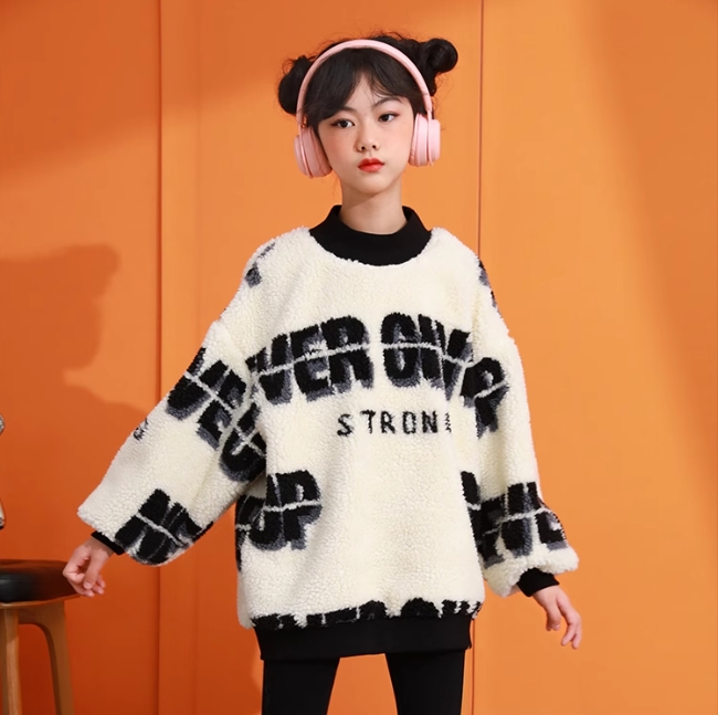 Girl's Lamb Wool Sweater