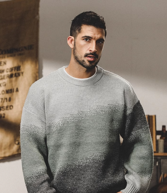 Men's Gradient Sweaters