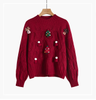 Red Knitted Christmas Sweater