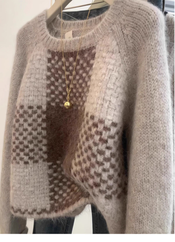 Ladies Loose Pullover Sweater