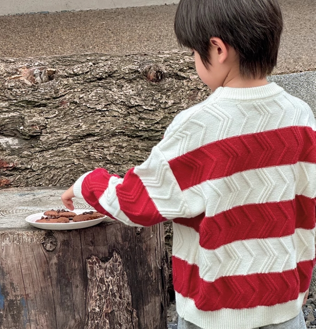 Boys' Knitted Pullover Sweater