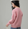 Winter Girls\' Cashmere Sweater Thickened