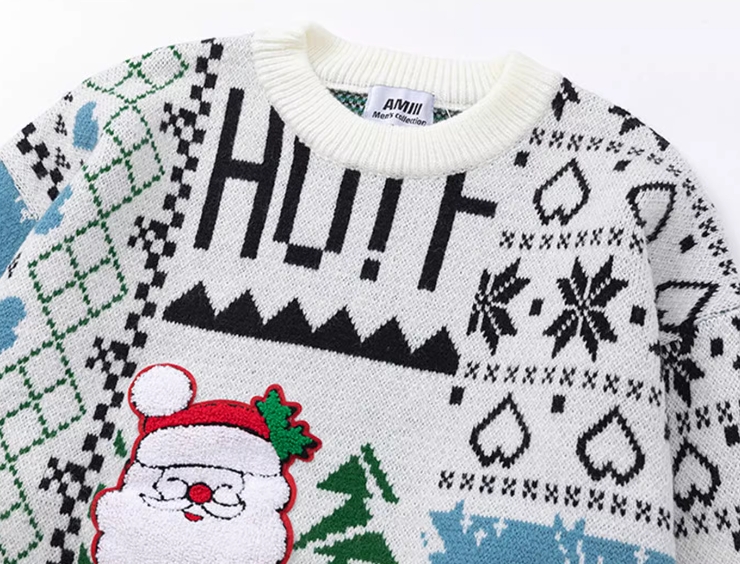 Christmas Couple's Sweater details