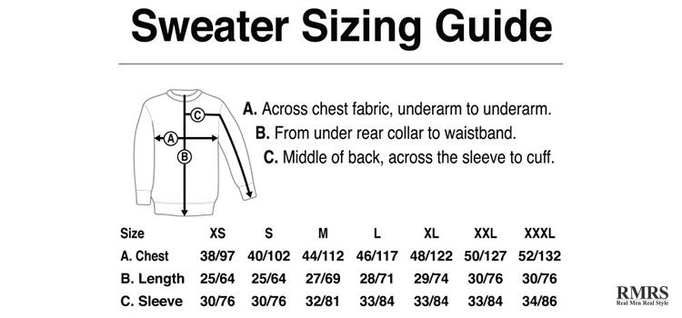 the average weight of a sweater