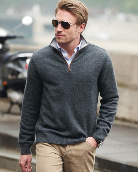 Quarter zip sweaters_3
